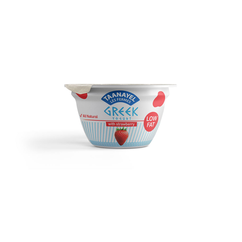 Plain Greek Yogurt Taanayel Les Fermes